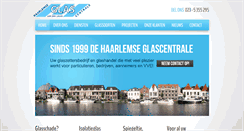 Desktop Screenshot of haarlemseglascentrale.nl